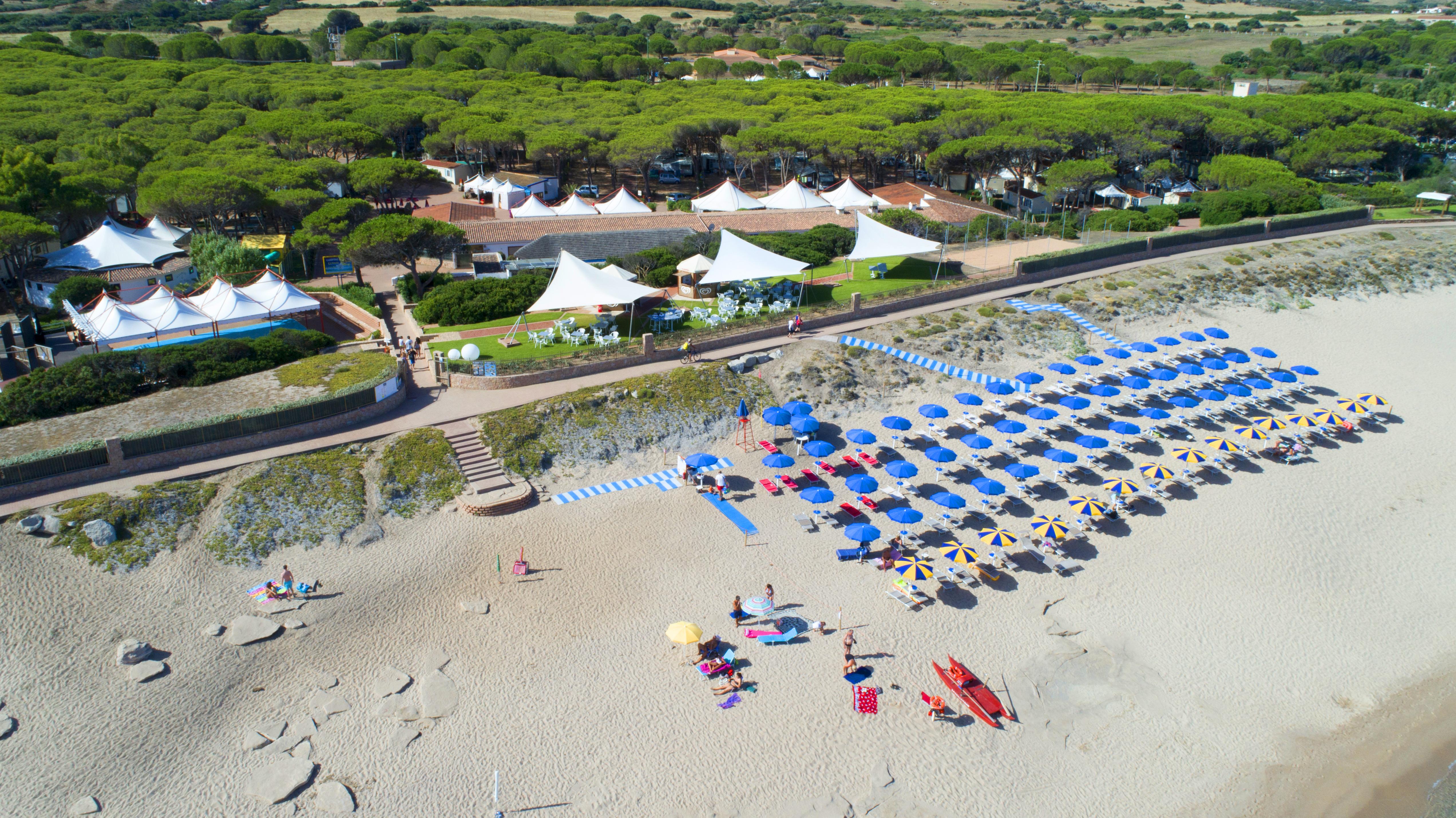 Camping Village Baia Blu La Tortuga Aglientu Exteriér fotografie