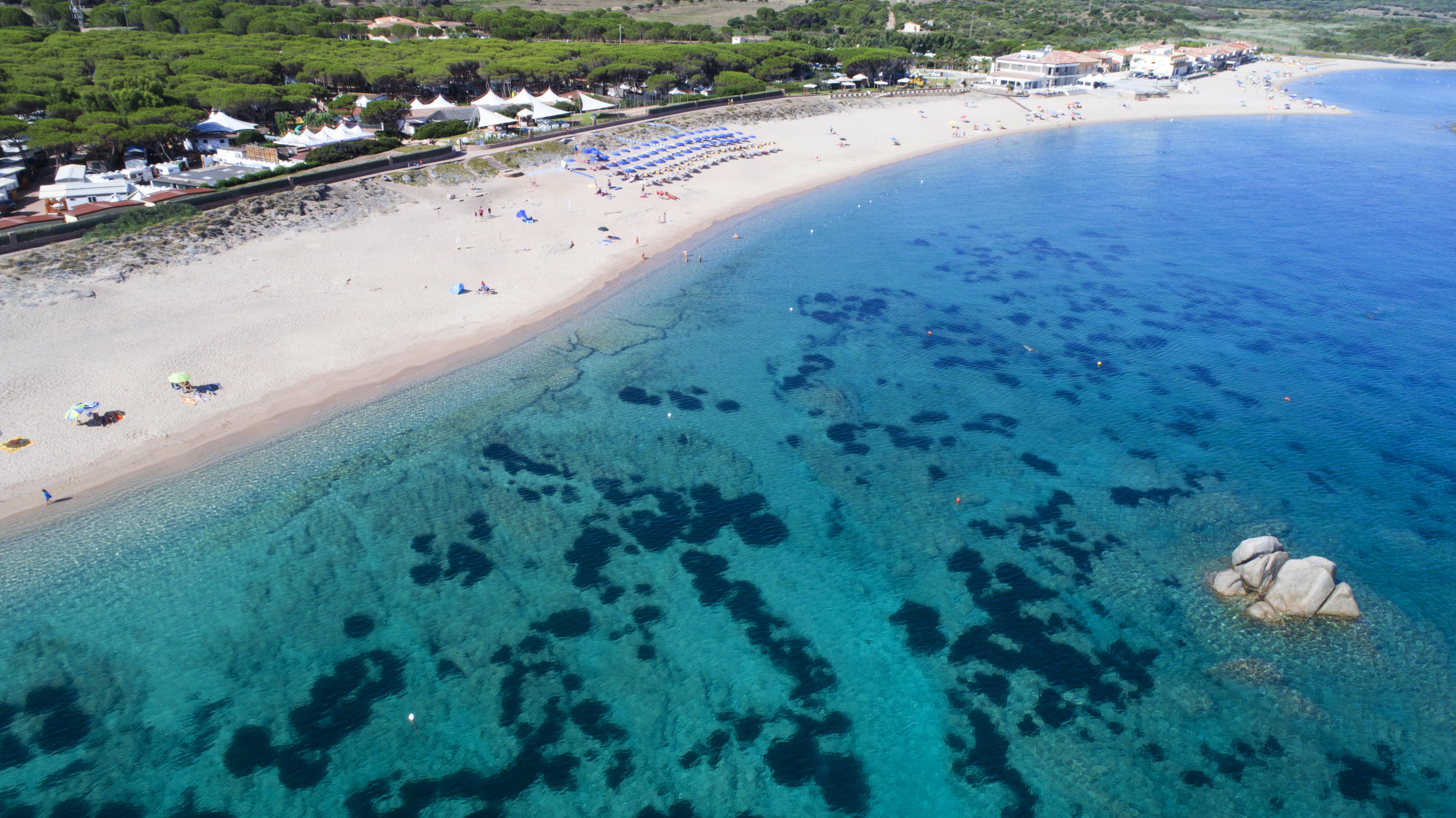 Camping Village Baia Blu La Tortuga Aglientu Exteriér fotografie