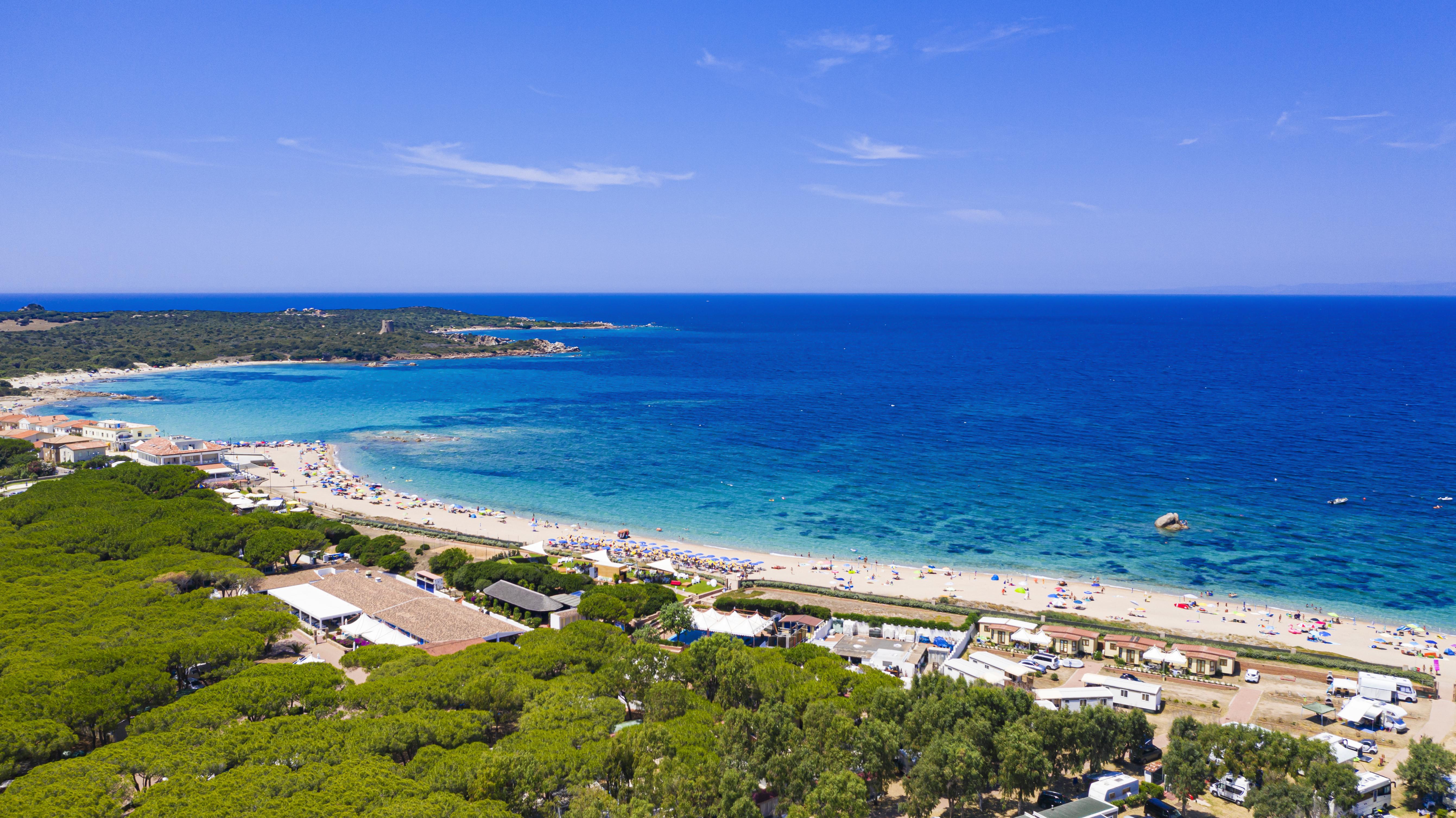 Camping Village Baia Blu La Tortuga Aglientu Exteriér fotografie